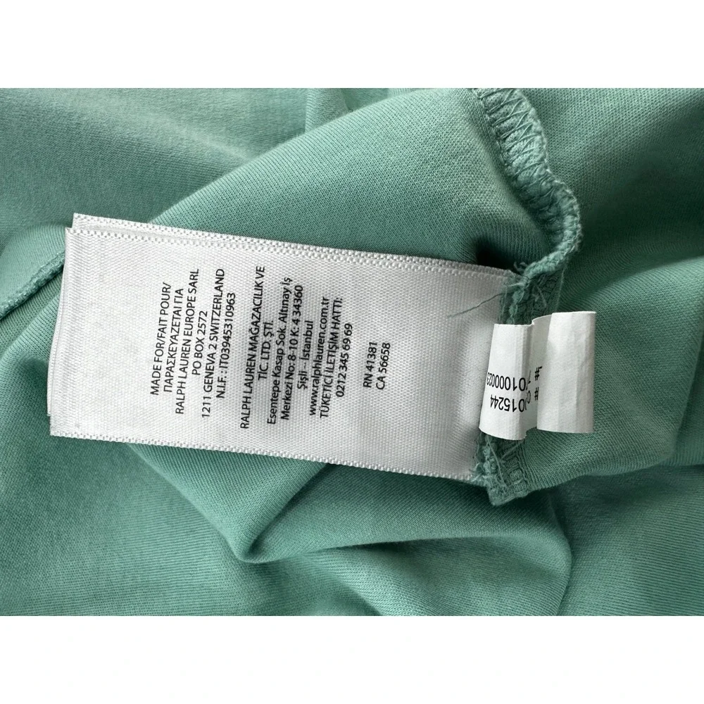 Polo Ralph Lauren Classic Fit Polo Shirt Mens XL Mint‎ Green